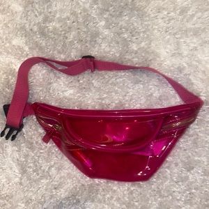 Clear Pink Fanny pack